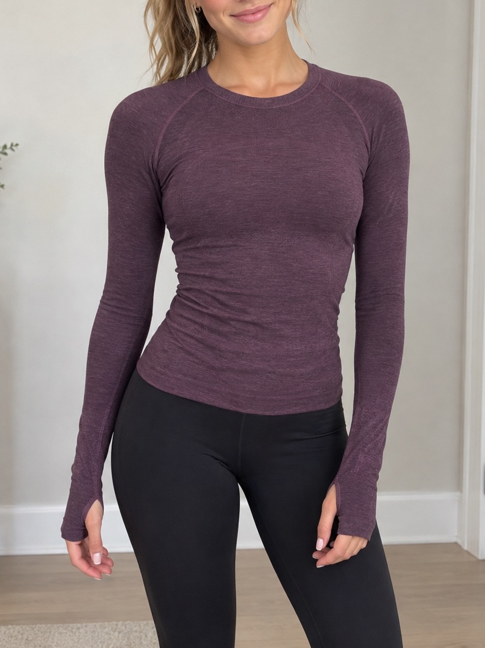 Lululemon Swiftly Women's Long Sleeve Top - size 10